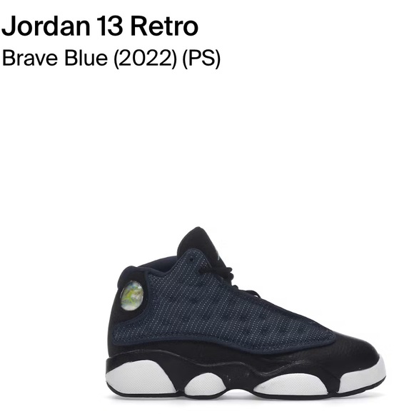 Jordan Other - 2022 Air Jordan 13 Retro PS 'Navy' Size 3Y